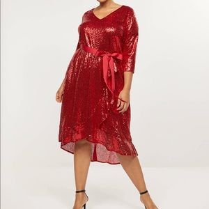 Plus Women’s Formal Sequin Dress